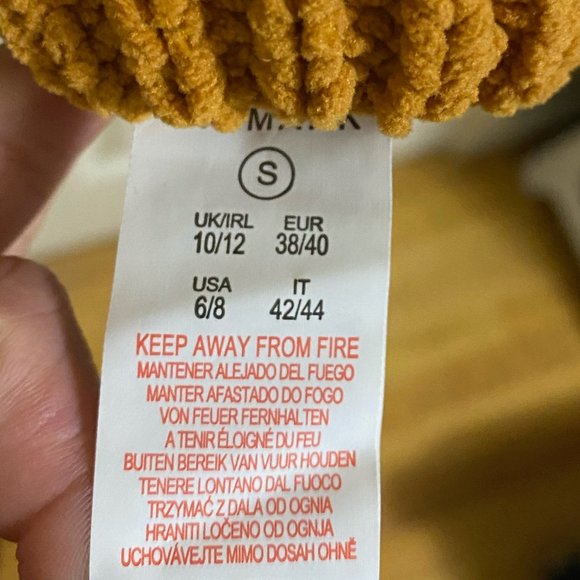 NWT Primark Mustard Yellow Sweater - Picture 6 of 8